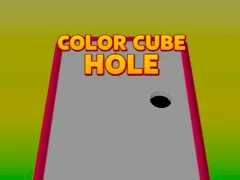 Игра Цветной куб с отверстием онлайн