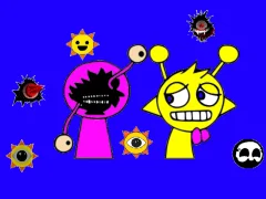 Игра Раскраска маленьких спрунки онлайн