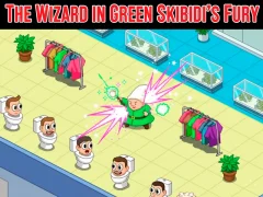 The Wizard in Green Skibidi's Fury