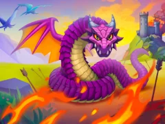 Игра Зона червей: Скользкая змея онлайн Игра Зона червей: Скользкая змея онлайн