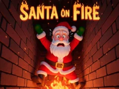 Santa on Fire