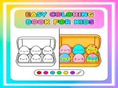 Easy Coloring Book For Kids