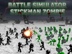 Battle Simulator Stickman Zombie