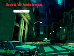 Игра Ястреб Зла: Вторжение зомби онлайн Игра Ястреб Зла: Вторжение зомби онлайн