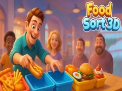 Игра Сортировка еды 3D онлайн