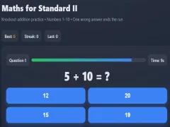 Игра Математика для стандарта II онлайн Игра Математика для стандарта II онлайн