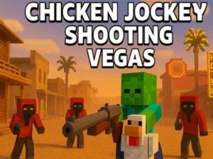 Игра Куриный жокей, стреляющий в Вегасе онлайн