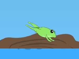 Игра Прыжок лягушки онлайн
