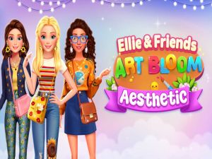 Игра Элли и друзья Эстетика арт цветения онлайн