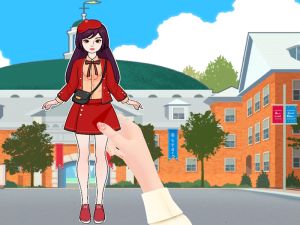 Игра Наряд и макияж для бумажной куклы онлайн