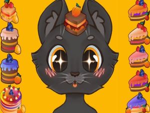 Игра Сладкий бизнес котов: Торты онлайн
