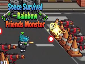 Игра Космическое выживание Радужные друзья Монстры онлайн