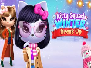 Игра Отряд Китти: Зима онлайн