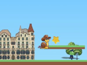 Игра Храбрая Снейли Приключения в Европе онлайн
