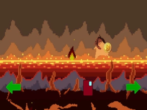 Игра Побег от метеорита онлайн