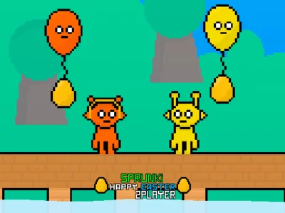 Игра Спрунки Счастливой Пасхи 2 Игрока онлайн