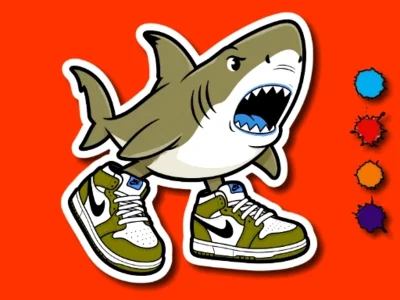 Игра Раскраска Тунг Сахур онлайн