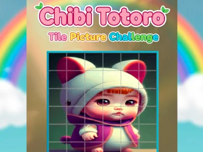 Chibi Totoro Tile Picture Challenge