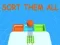 Игра Сортировать их все онлайн