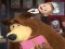 Игра Коллекция пазлов: Маша и Медведь онлайн Игра Коллекция пазлов: Маша и Медведь онлайн