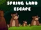 Игра Побег из весенней земли онлайн Игра Побег из весенней земли онлайн