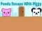 Игра Побег панды с поросёнком онлайн