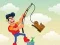 Игра Маленькое безумное рыболовство онлайн Игра Маленькое безумное рыболовство онлайн