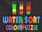 Игра Цветная головоломка с сортировкой воды онлайн