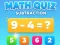 Math Quiz — Subtraction