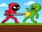 Red Stickman vs Monster School