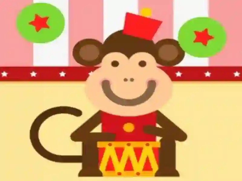 Игра Барабаны обезьян онлайн Игра Барабаны обезьян онлайн