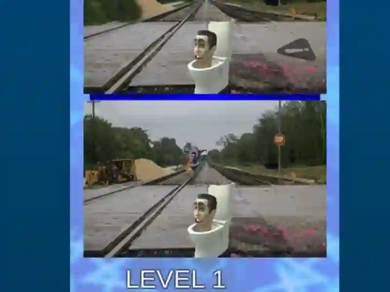 Игра Скибиди Туалет: Пять отличий 2 онлайн