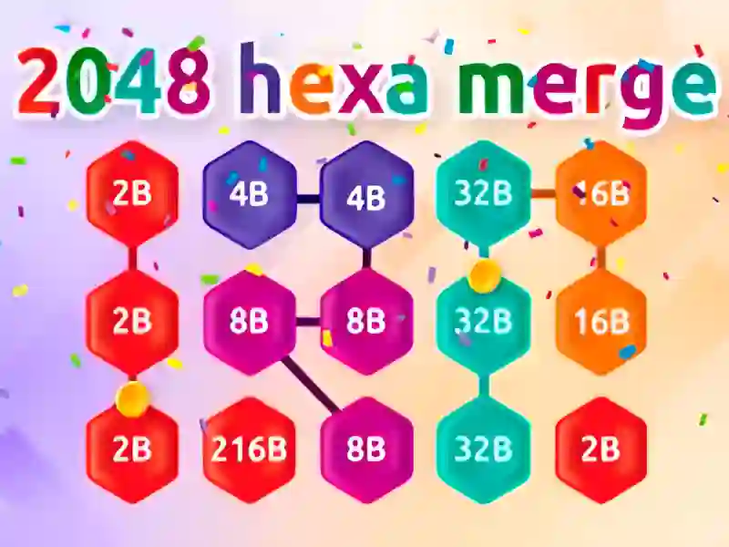2048 Hex Chain Merge