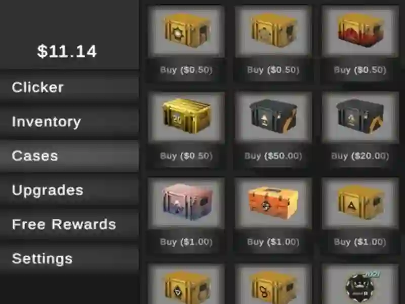 Игра Отройте кейс онлайн