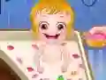 Игра Королевская ванна крошки Хейзел онлайн Игра Королевская ванна крошки Хейзел онлайн