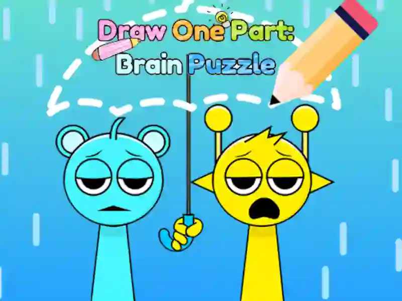 Draw One Part: Brain Puzzle