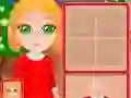 Игра Рождественские наряды девочки  онлайн