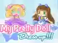 Игра Моя симпатичная кукла: Нарядить онлайн Игра Моя симпатичная кукла: Нарядить онлайн