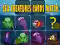 Игра Совпадение карт морских существ онлайн