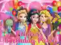 Игра Принцессы: День рождение онлайн Игра Принцессы: День рождение онлайн