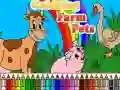 Coloring Farm Pets