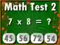 Игра Математический тест 2 онлайн