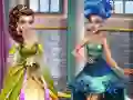 Игра Кукла принцесса против злодейки: одевалка онлайн