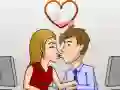 Игра Тайные поцелуи в офисе онлайн