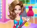 Игра Модная девушка Компьютерщик  онлайн