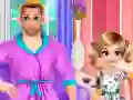 Игра Время спа для папы онлайн Игра Время спа для папы онлайн