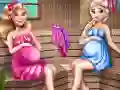 Игра Беременные мамы в сауне онлайн