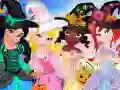 Игра Малышки принцессы Хэллоуин онлайн