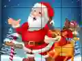 Игра Рождественские скользящие пазлы онлайн