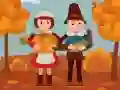 Игра Пазл Дня благодарения онлайн